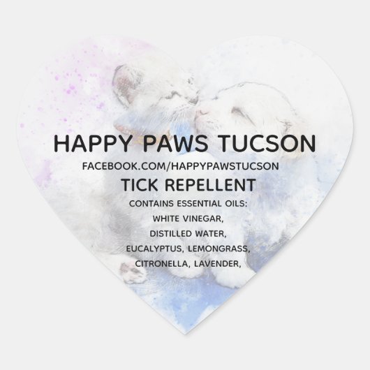 ハートハッピーズ ハートシール (正面)