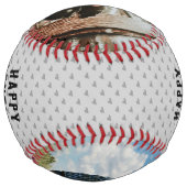 ハートハッピーバレンタインデー2写真ボーイフレンド ソフトボール (裏面)