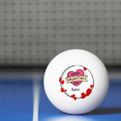 ハートハッピーバレンタイン；選手の恋人のための日 卓球ボール (ネット)