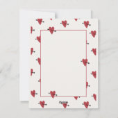 ハートハッピーバースデー シーズンカード (裏面)