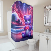 ハートハンズベア シャワーカーテン (インサイチュ)