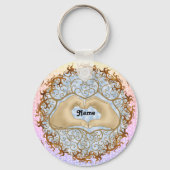 ハートハン結婚ズのキーチェーン キーホルダー (正面)