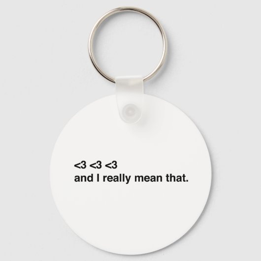 ハートハートハート キーホルダー (正面)