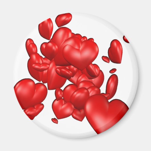 ハートハート磁石 マグネット (正面)