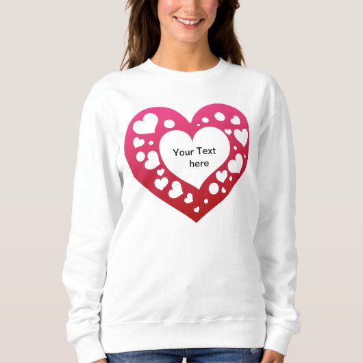 ハートハート スウェットシャツ (正面)