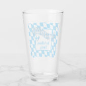 ハートバイエルンバイエルン国旗の色オクトーバーフェスト タンブラーグラス (裏面)