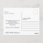 ハートバイハーツ ピンクウォーターカラーポストカード ポストカード (裏面)