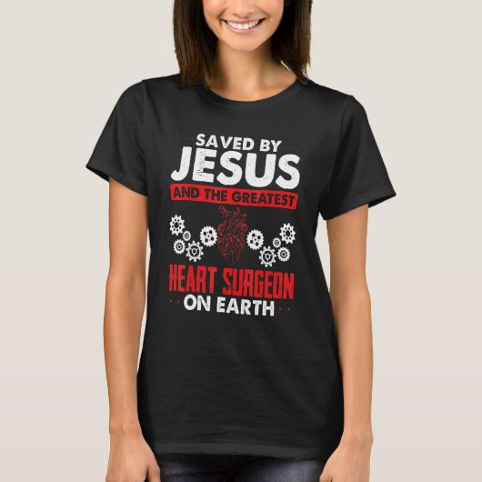 ハートバイパス 心臓移植 サバイバー 開心術 Tシャツ (正面)