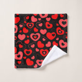 ハートバスタオールズセット バスタオルセット (ウォッシュタオル)