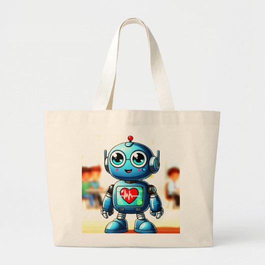 ハートバディトートバッグ ラージトートバッグ (正面)