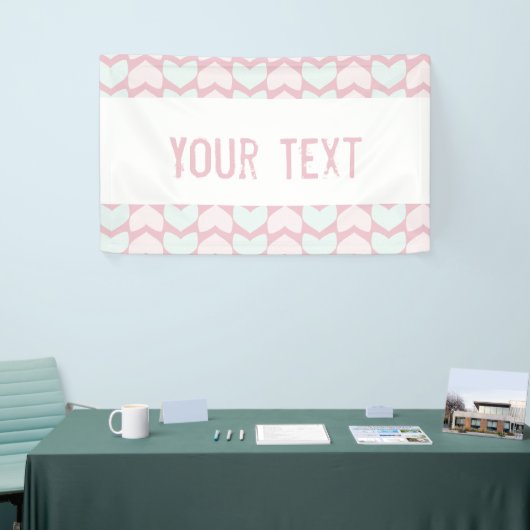 ハートバナー 横断幕 (トレードショー)