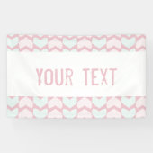 ハートバナー 横断幕 (横)