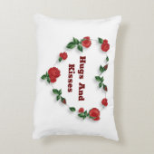 ハートバラバレンタインデントピロー アクセントクッション (裏面(縦))