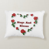 ハートバラバレンタインデントピロー アクセントクッション (裏面)