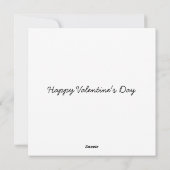 ハートバラムーンズシーシェルズシーマジカルバレンタイン シーズンカード (裏面)