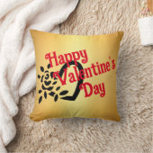 ハートバラ装飾用クッション クッション (ブランケット)