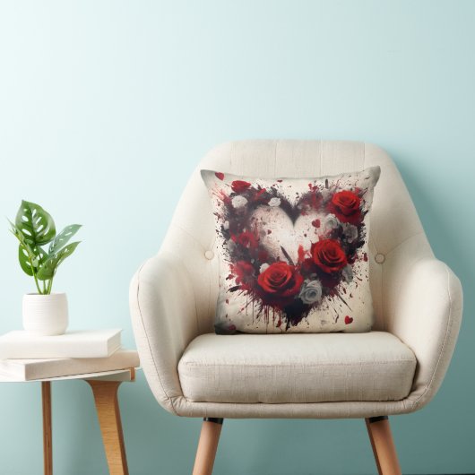 ハートバラ クッション (椅子)