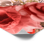 ハートバラ ポスター (角)