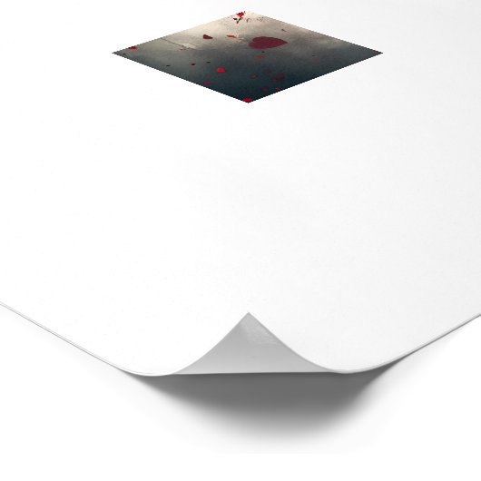 ハートバラ ポスター (角)