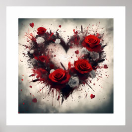 ハートバラ ポスター