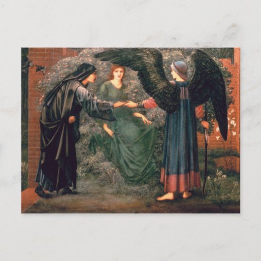 ハートバラ ポストカード (正面)