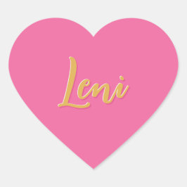 ハートバルミツワーモダンピかわいらしンク金ゴールドスクリプト ハートシール