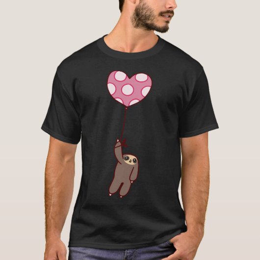 ハートバルーンスロース Tシャツ (正面)
