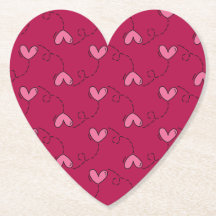 ハートバルーンパターン