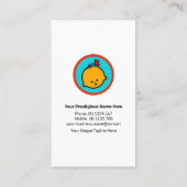 ハートバルーンパーティーハッツスマイルベビーシッター 名刺 (裏面)