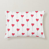 ハートバルーン アクセントクッション (正面)