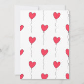 ハートバルーン シーズンカード (正面)