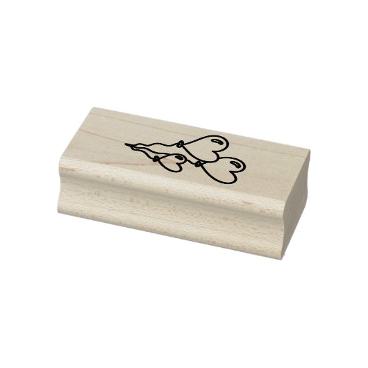 ハートバルーン ラバースタンプ (スタンプ)