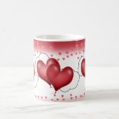 ハートバルーン(小ハート) コーヒーマグカップ (中央)
