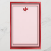 ハートバルーン(小ハート) 便箋 (裏面)