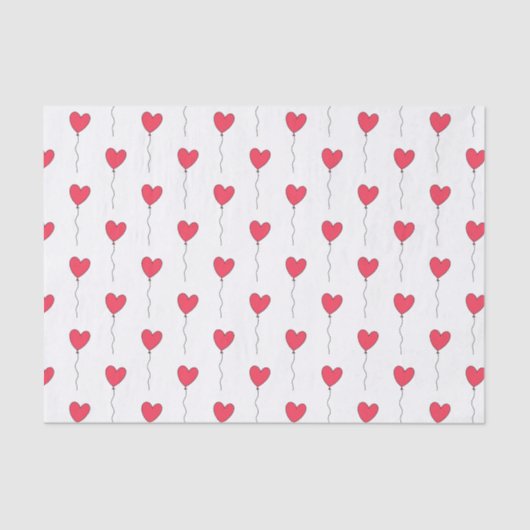 ハートバルーン 薄葉紙 (正面)