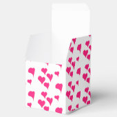 ハートバレンタインのギフトボックス フェイバーボックス (オープン)