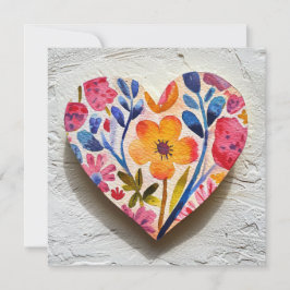 ハートバレンタインデーのカード シーズンカード