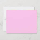 ハートバレンタインデーサンキューカードサボテン ノートカード (裏面)