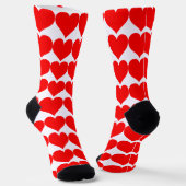 ハートバレンタインデーソックス ソックス (傾斜あり)