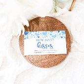 ハートバレンタインデー何人のキス赤ちゃんシャワーゲーム エンクロージャーカード