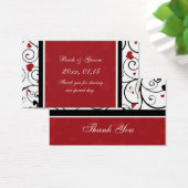 ハートバレンタインデー結婚式の引き出物ラベル (デスク)