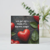 ハートバレンタインデー シーズンカード (スタンド正面)