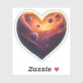 ハートバレンタインデー シール (シート)