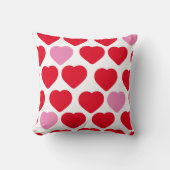 ハートバレンタイン両面デュアルピンククッション クッション (正面)