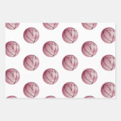 ハートバレンタイン包装紙 ラッピングペーパーシート (正面2)