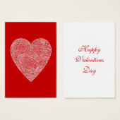 ハートバレンタイン (正面&裏面)