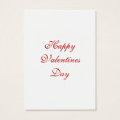 ハートバレンタイン (裏面)