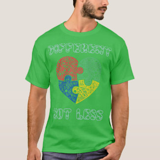 ハートパズル自閉 Tシャツ