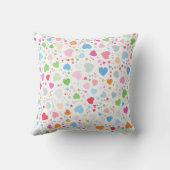 ハートパターカラフルンのバレンタインデー クッション (裏面)