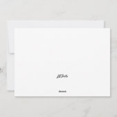 ハートパターングリーティングカード シーズンカード (裏面)